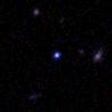 An RGB of one of our selected candidates, showing a blue source in the center of the image